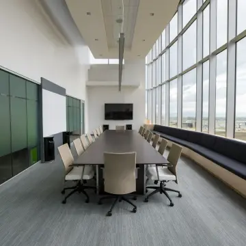 Sinalização digital para sala de reuniões