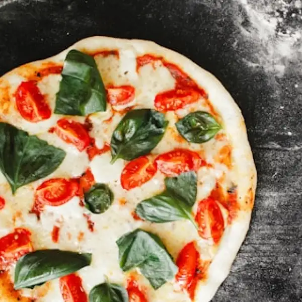 Sinalização digital para cardápios digitais, pizza