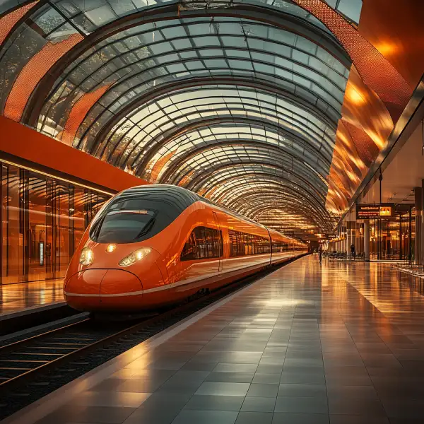 Sinalização digital para estações de trem