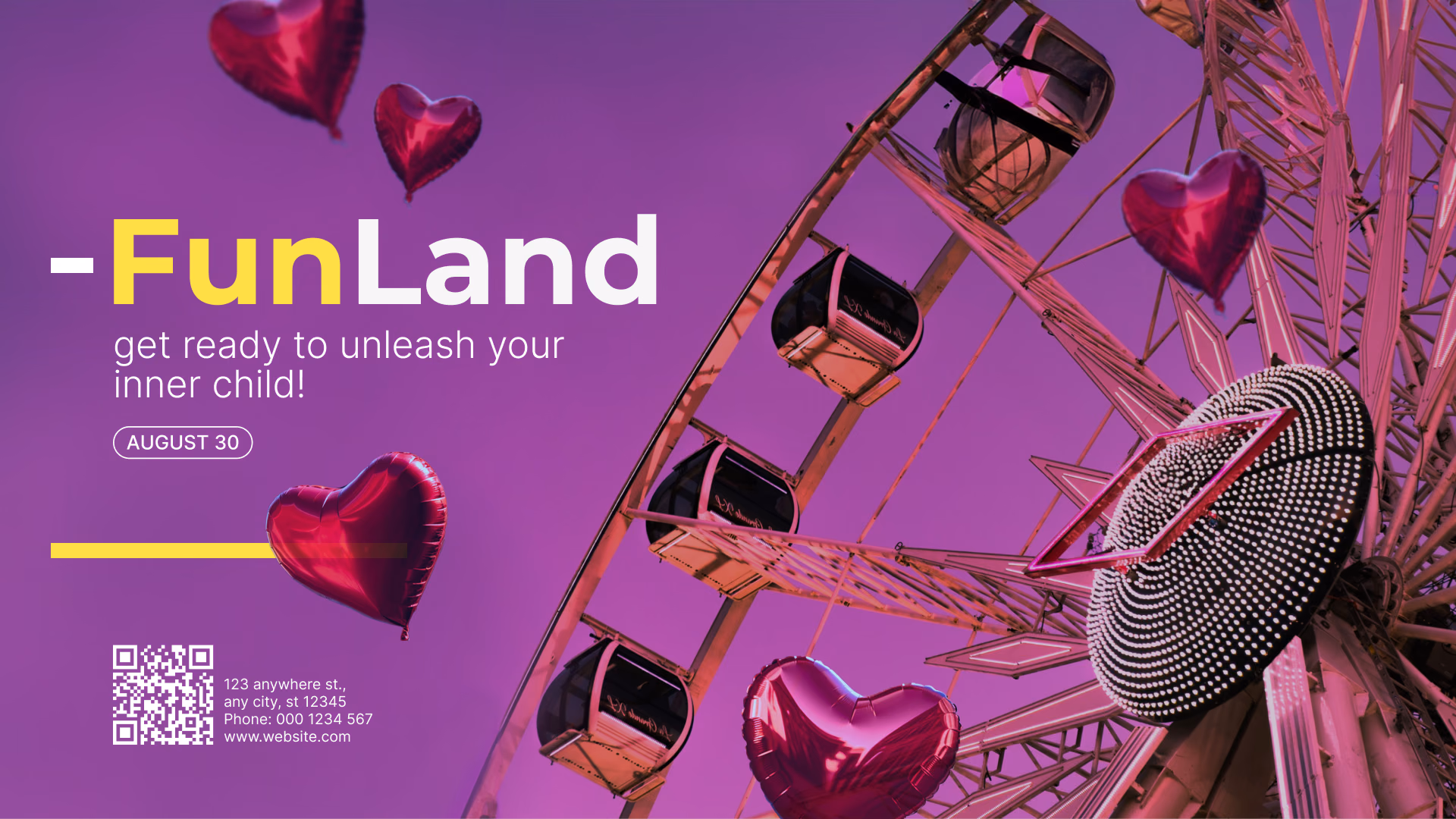 FunLand游乐园促销