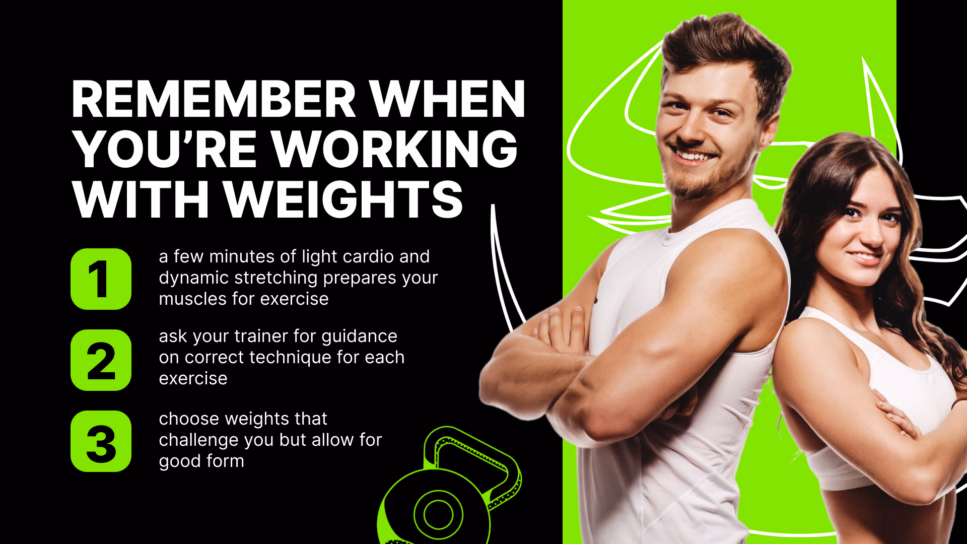Dicas de segurança para treino com pesos