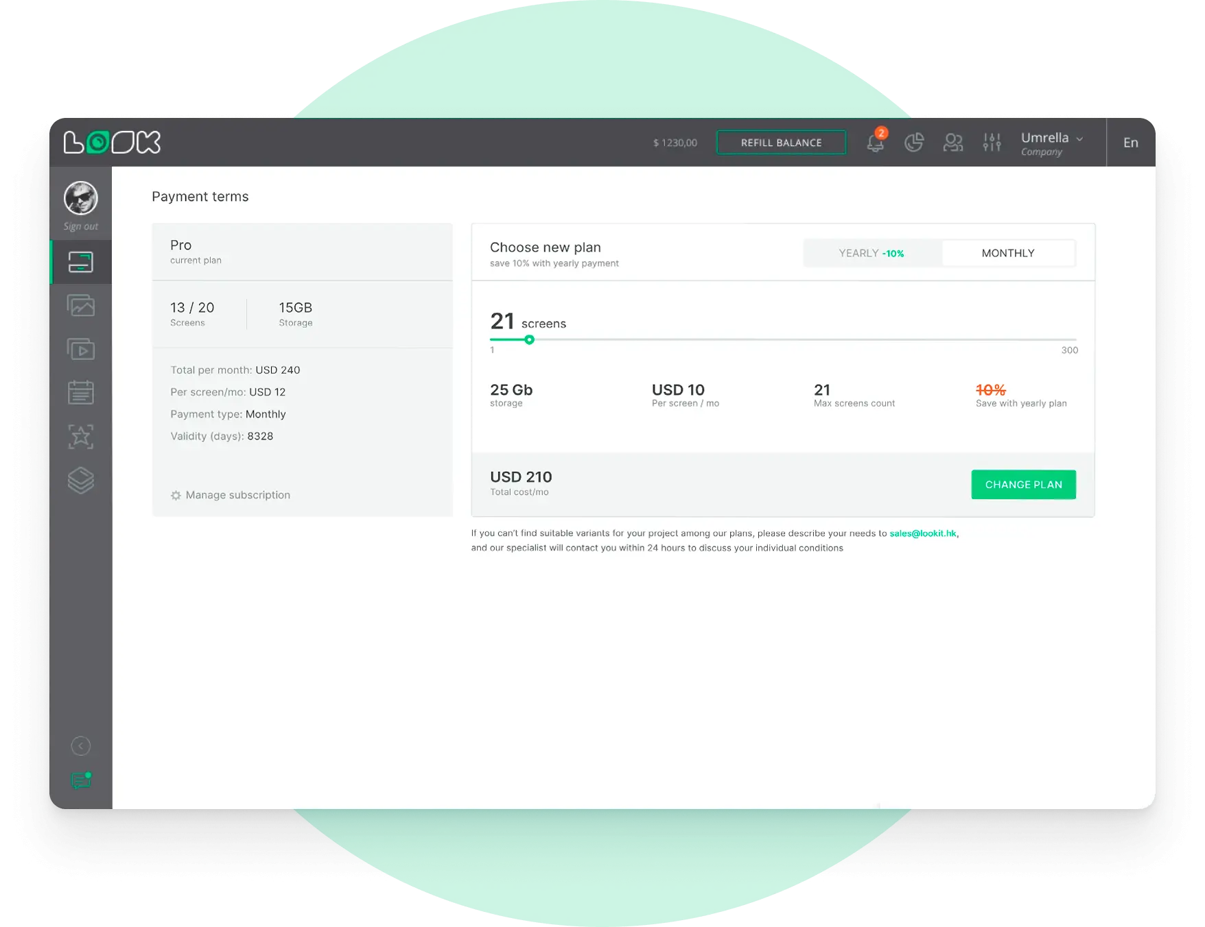 flexible pricing
