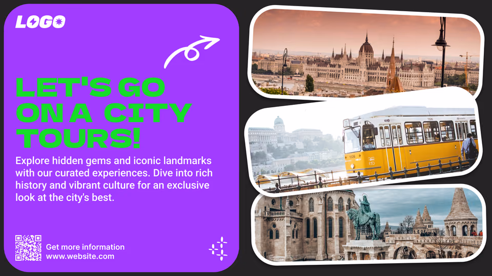 Modelo de promoção de concierge "Vamos Fazer um City Tour"