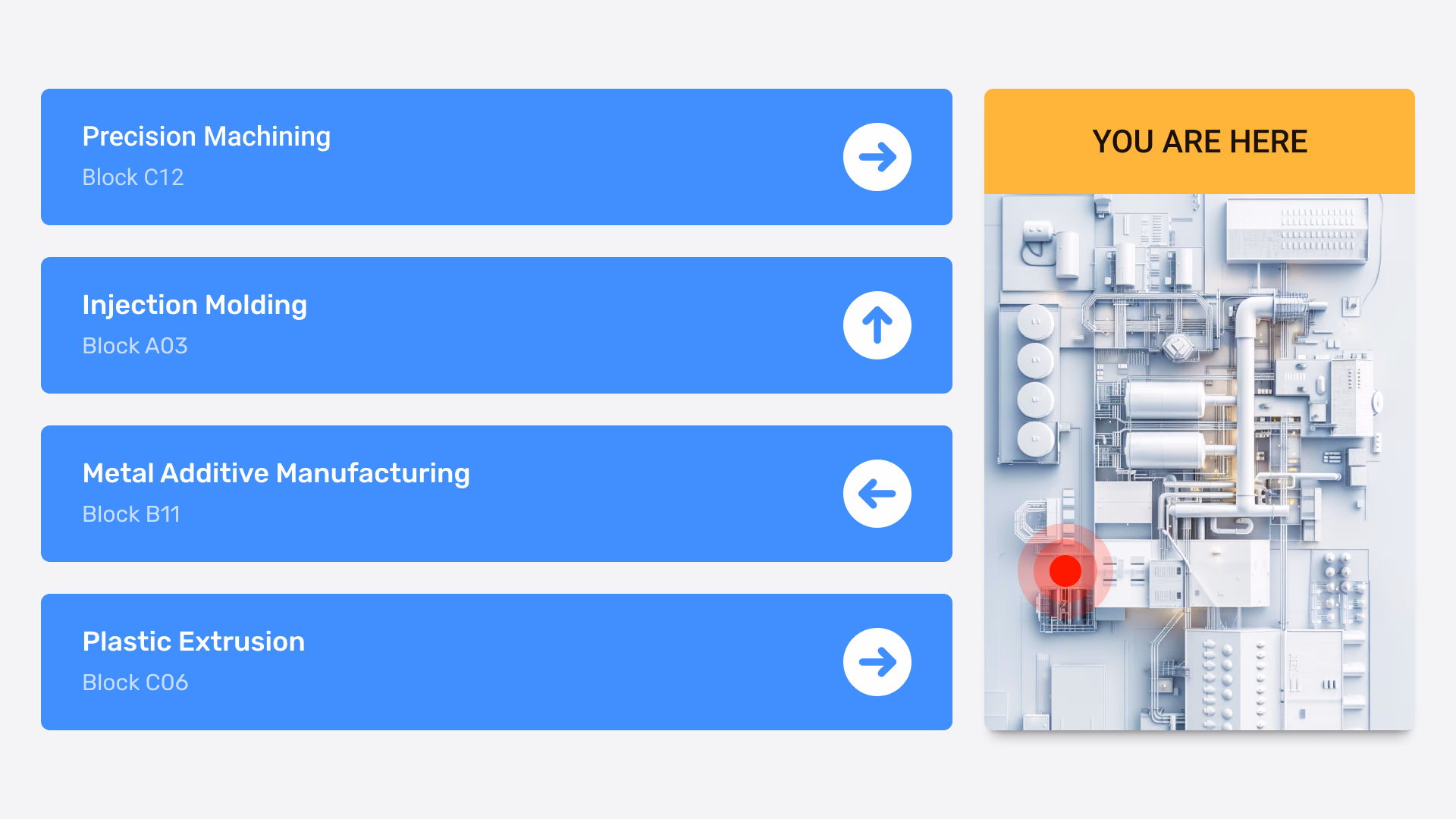 Справочник цеха «Precision Machining»