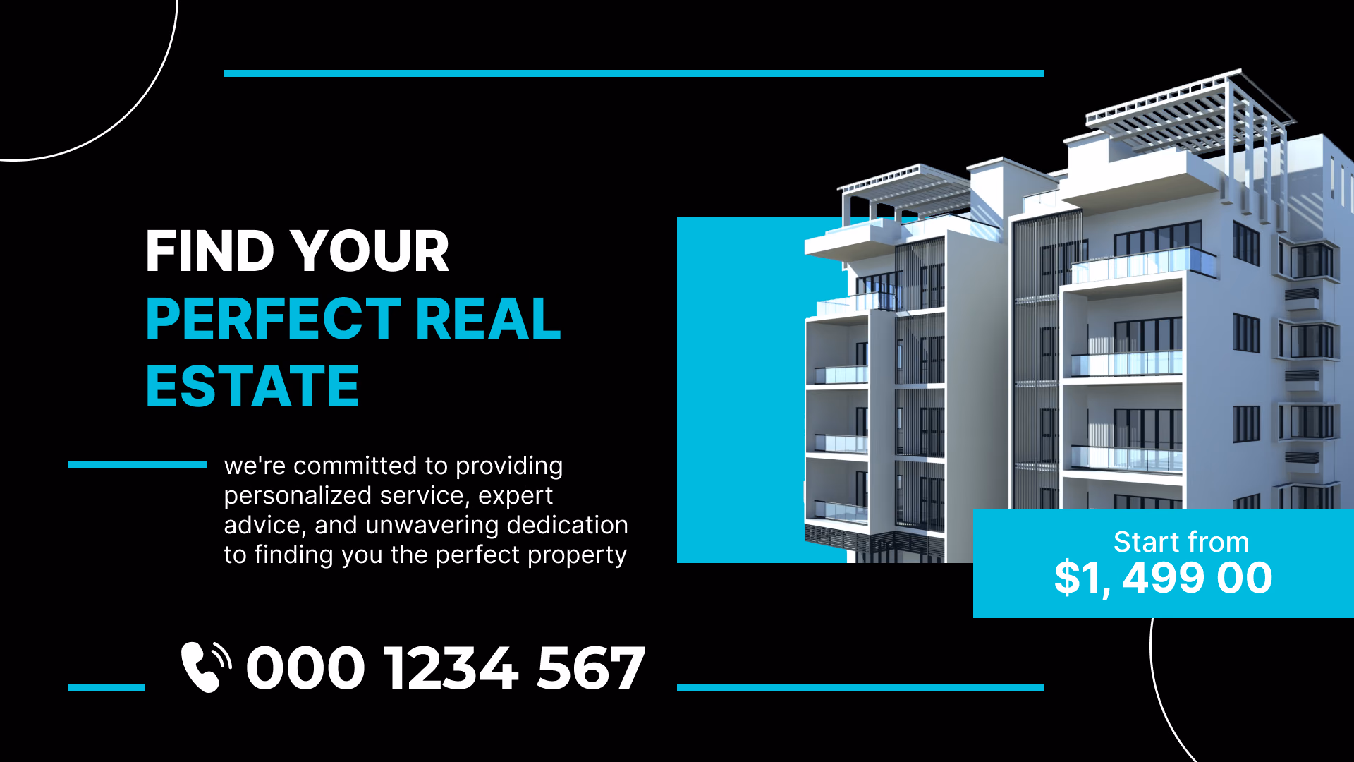 Реклама «Find Your Perfect Real Estate»