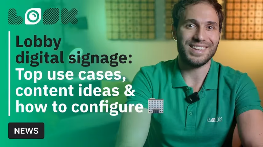 Sinalização Digital de Recepção: Principais Usos, Ideias de Conteúdo e Dicas de Instalação